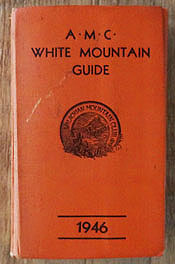 amc white mountain guide book 1946 12th twelvth edition