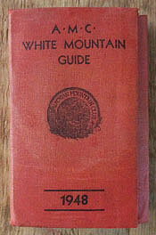 amc white mountain guide book 1948 13th thirteenth edition